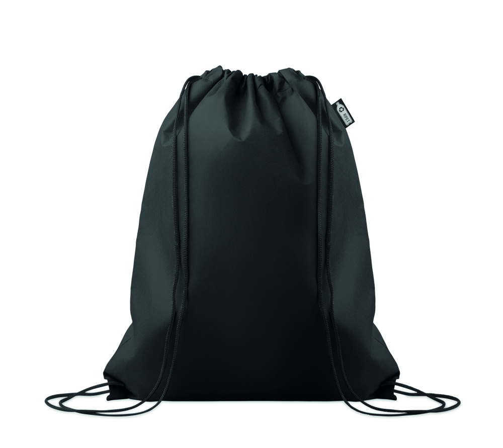 Logotrade promotional products photo of: Drawstring bag RPET non-woven