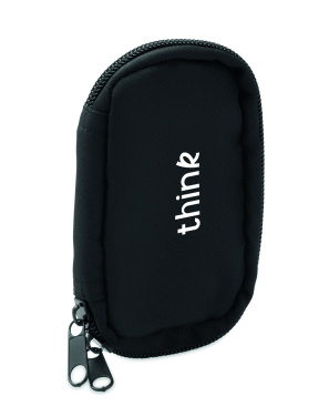 Logotrade advertising products photo of: Key case in 300D RPET