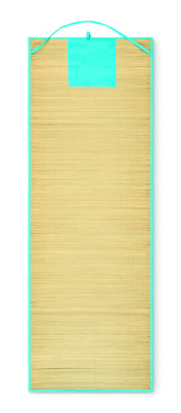 Logo trade business gifts image of: Natural straw beach mat