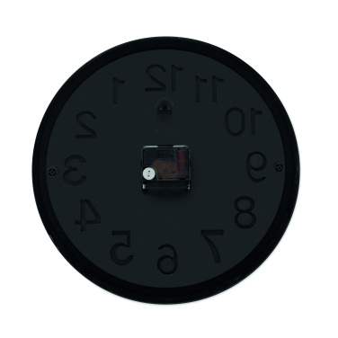 Logo trade promotional merchandise image of: Wall clock in PP