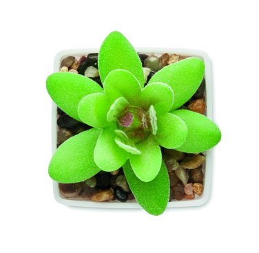 Logo trade promotional items image of: Mini artificial plant