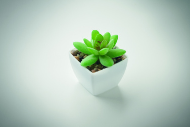 Logo trade promotional giveaways image of: Mini artificial plant