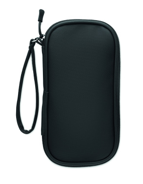 Logo trade promotional gift photo of: Tech organiser pouch 600D RPET
