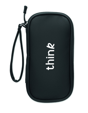 Logo trade promotional products picture of: Tech organiser pouch 600D RPET