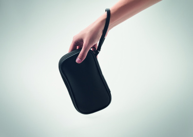 Logotrade promotional giveaway image of: Tech organiser pouch 600D RPET