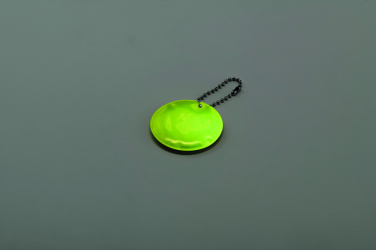 Logo trade promotional items picture of: Round reflective keyring