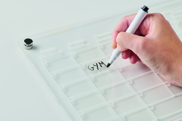 Logo trade corporate gift photo of: Magnetic acrylic planner
