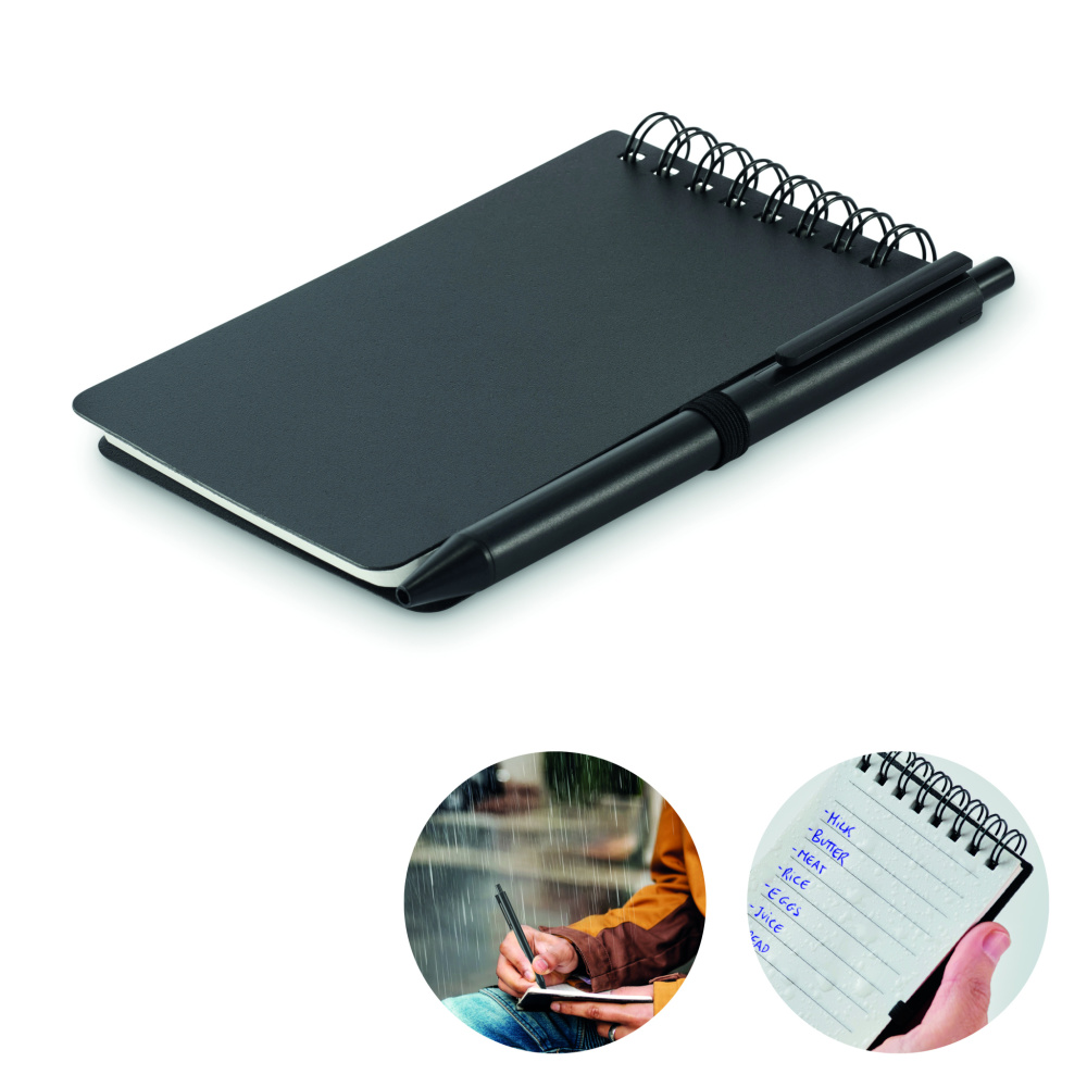 Logotrade promotional giveaway image of: Water repellent notepad