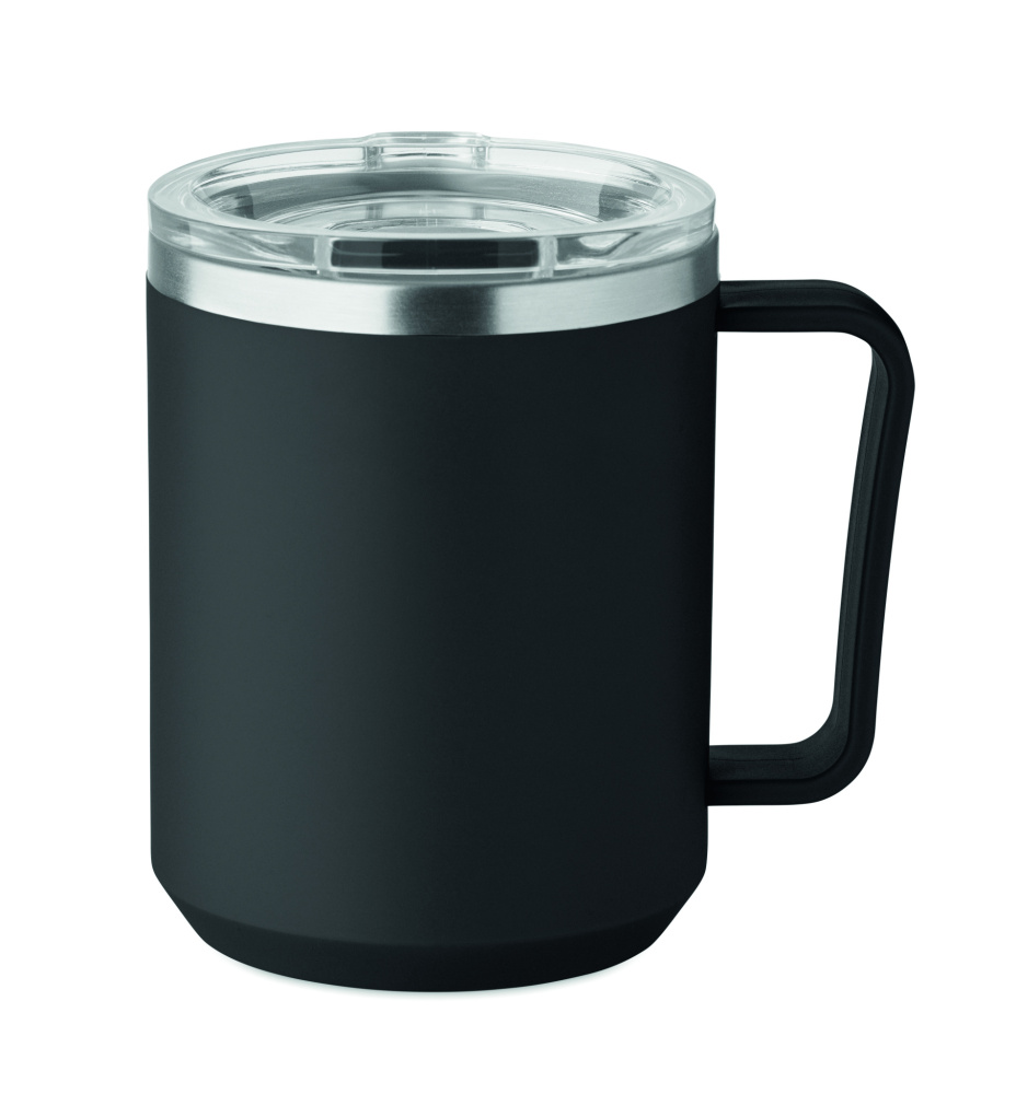 Logo trade promotional items image of: Double wall mug 400ml