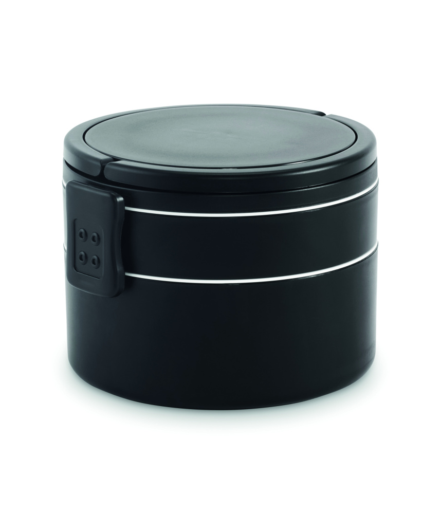 Logo trade business gift photo of: PP two-tier lunch box 950 ml