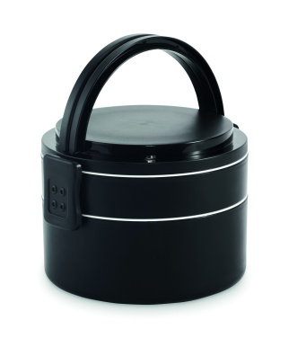 Logo trade corporate gifts picture of: PP two-tier lunch box 950 ml