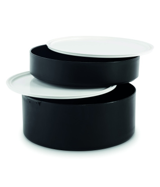 Logo trade advertising products picture of: PP two-tier lunch box 950 ml