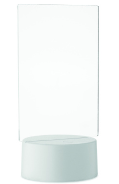 Logo trade advertising products image of: Light-up LED memo board