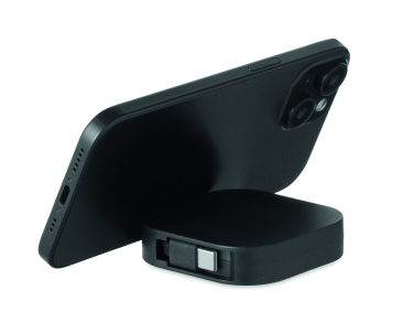 Logo trade promotional merchandise image of: 100W retractable charging cable