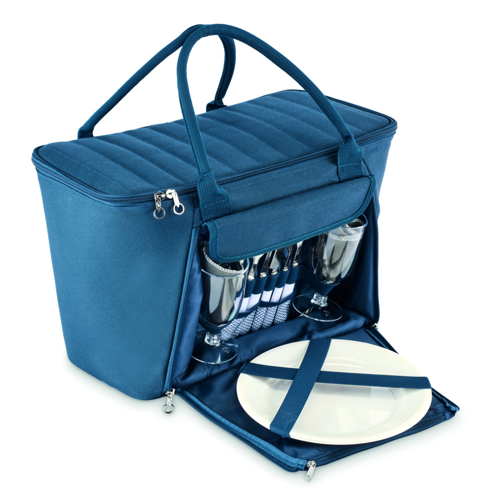Logo trade corporate gifts picture of: RPET picnic cooler bag