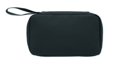 Logo trade promotional gift photo of: Toiletry bag 600D RPET