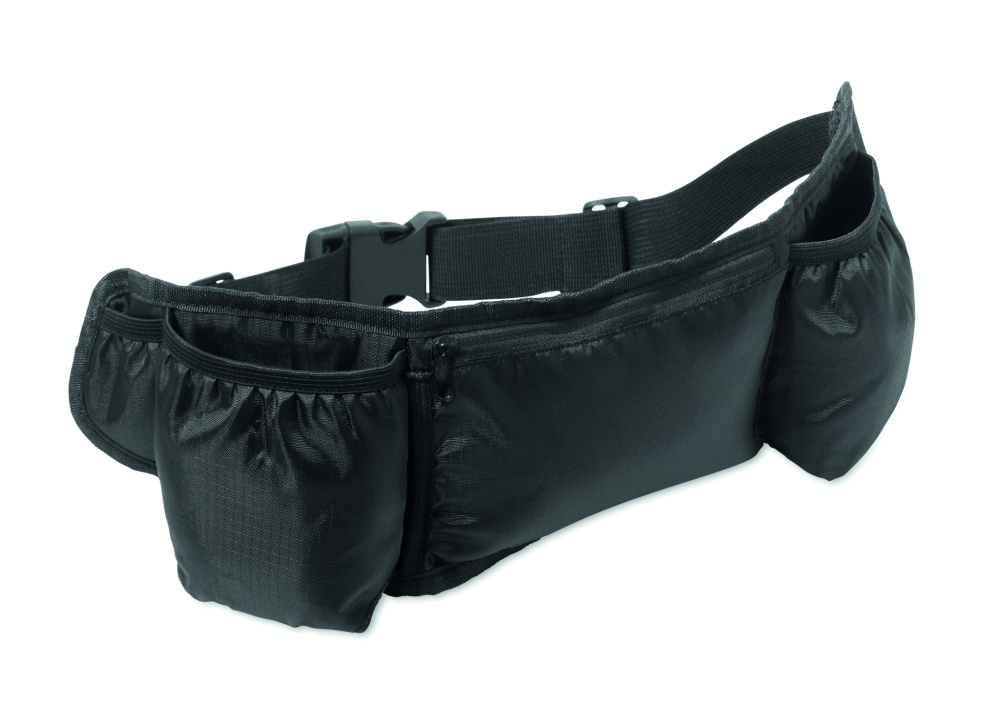Logo trade promotional merchandise image of: Sports waist bag 420D RPET