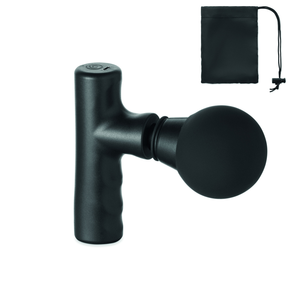 Logo trade promotional product photo of: Massage gun in ABS