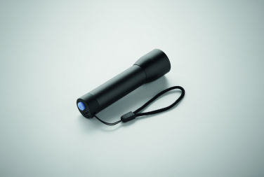 Logo trade corporate gifts image of: Aluminium rechargeable torch