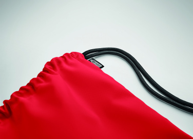 Logotrade promotional item image of: Large drawstring bag 300D RPET
