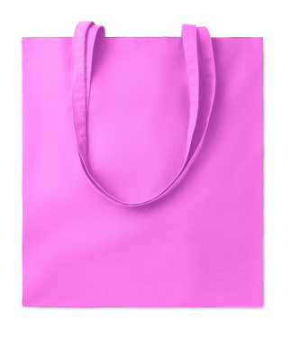 Logo trade promotional gift photo of: 140 gr/m² cotton shopping bag