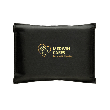 Logo trade corporate gift photo of: Solra emergency blanket in RCS recycled RPET pouch
