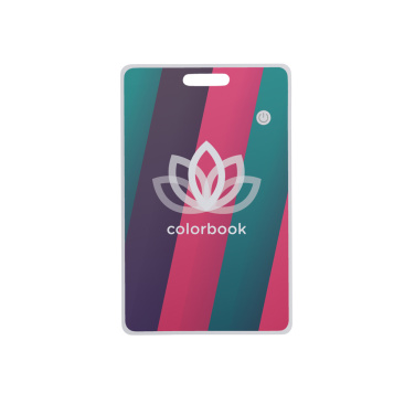 Logo trade advertising products image of: Findit Dual RCS rplastic ultra-thin finder card rechargeable