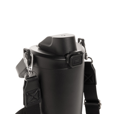Logotrade promotional item image of: Avira Ayala RCS re-steel duosip lockable crossbody tumbler