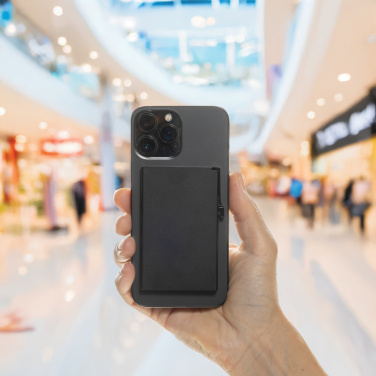 Logotrade business gift image of: Standard aluminium RFID magnetic phone cardholder