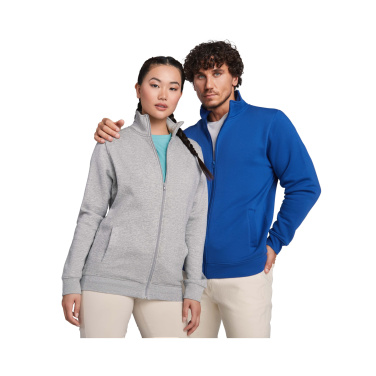 Logo trade promotional gifts image of: Ulan unisex full zip sweater