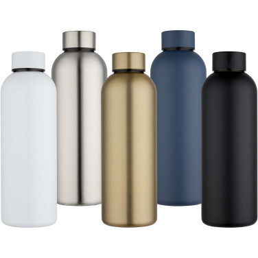 Logo trade advertising products image of: Spring 750 ml RCS recycled single wall stainless steel water bottle