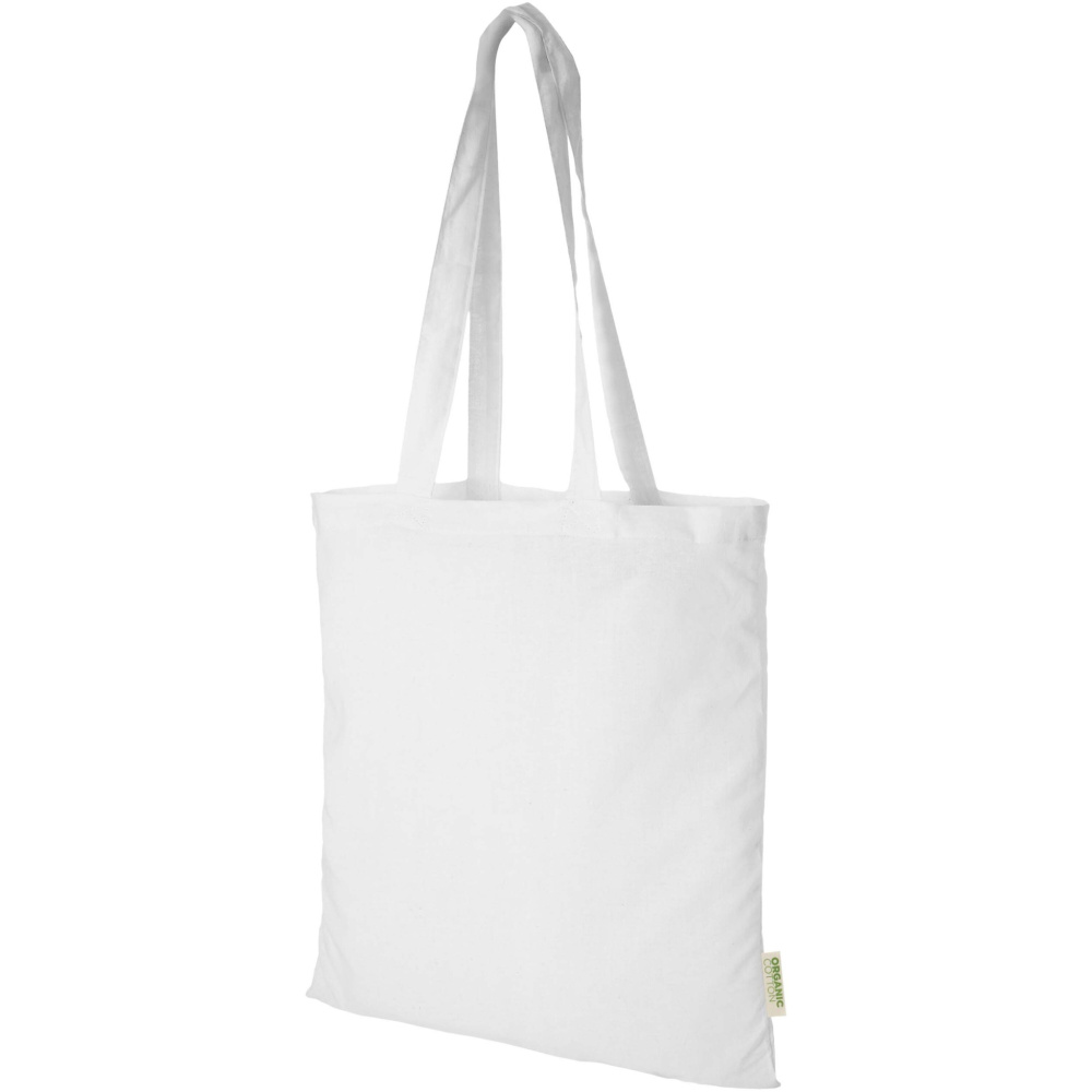 Logotrade business gift image of: Odisha 140 g/m² OCS organic tote bag 7L