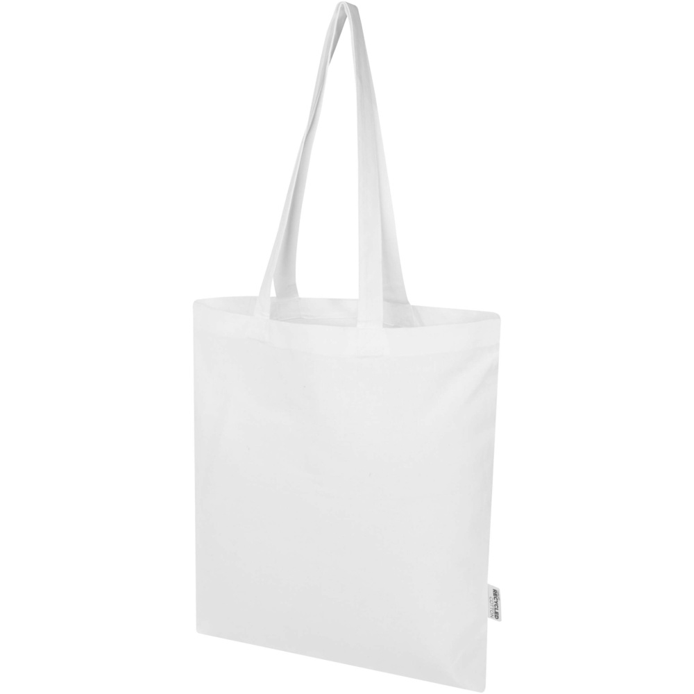 Logotrade promotional merchandise photo of: Peru Blend 180 g/m² GRS recycled cotton tote bag 7L