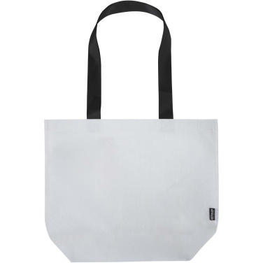Logotrade promotional merchandise image of: Duo GRS recycled double-laminated tote bag 18L