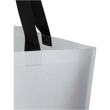 Logo trade promotional merchandise photo of: Duo GRS recycled double-laminated oversized tote bag 30L