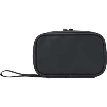 Logo trade business gifts image of: Resi Plus GRS recycled tech pouch 1L