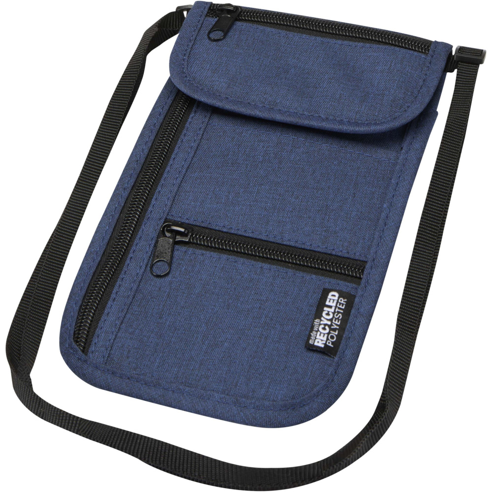 Logotrade promotional merchandise image of: Ross GRS recycled smart travel pouch