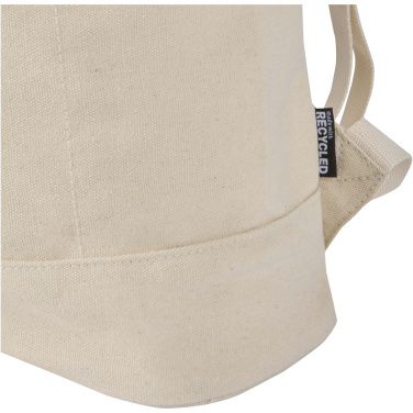 Logo trade business gift photo of: Recanvas 14” GRS recycled rolltop backpack 16L