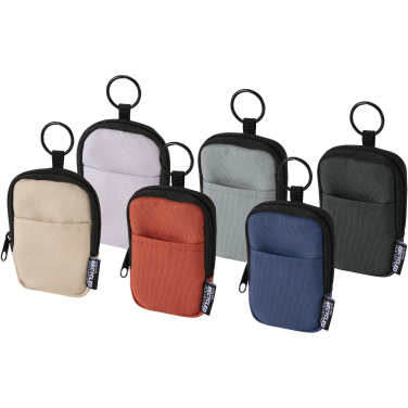 Logo trade promotional merchandise image of: Byron Clip & Go GRS recycled small pouch 0.2L