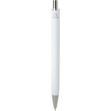 Logo trade promotional merchandise photo of: Feld RCS recycled ballpoint pen with metallic finish (black ink)