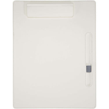 Logo trade promotional products picture of: Clast A4 clipboard with magnetic closure and RCS recycled ballpoint pen (black ink)