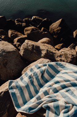 Logo trade promotional items picture of: VINGA Lagoa GRS beach towel