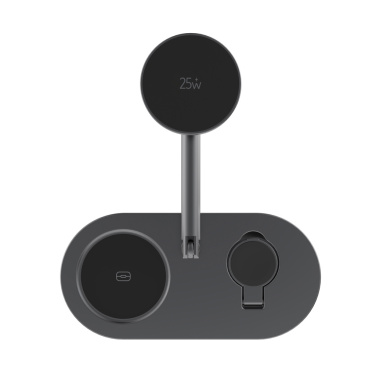 Logo trade advertising products picture of: Quantum RCS ultra-fast 25W Magnetic desk wireless Charger
