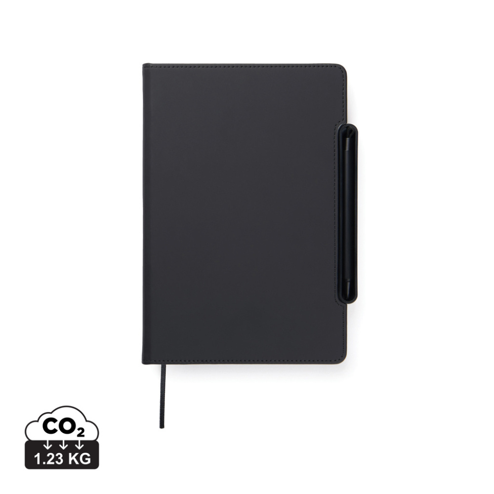 Logo trade promotional gift photo of: VINGA Baltimore RCS 4-in-1 Refillable Notebook
