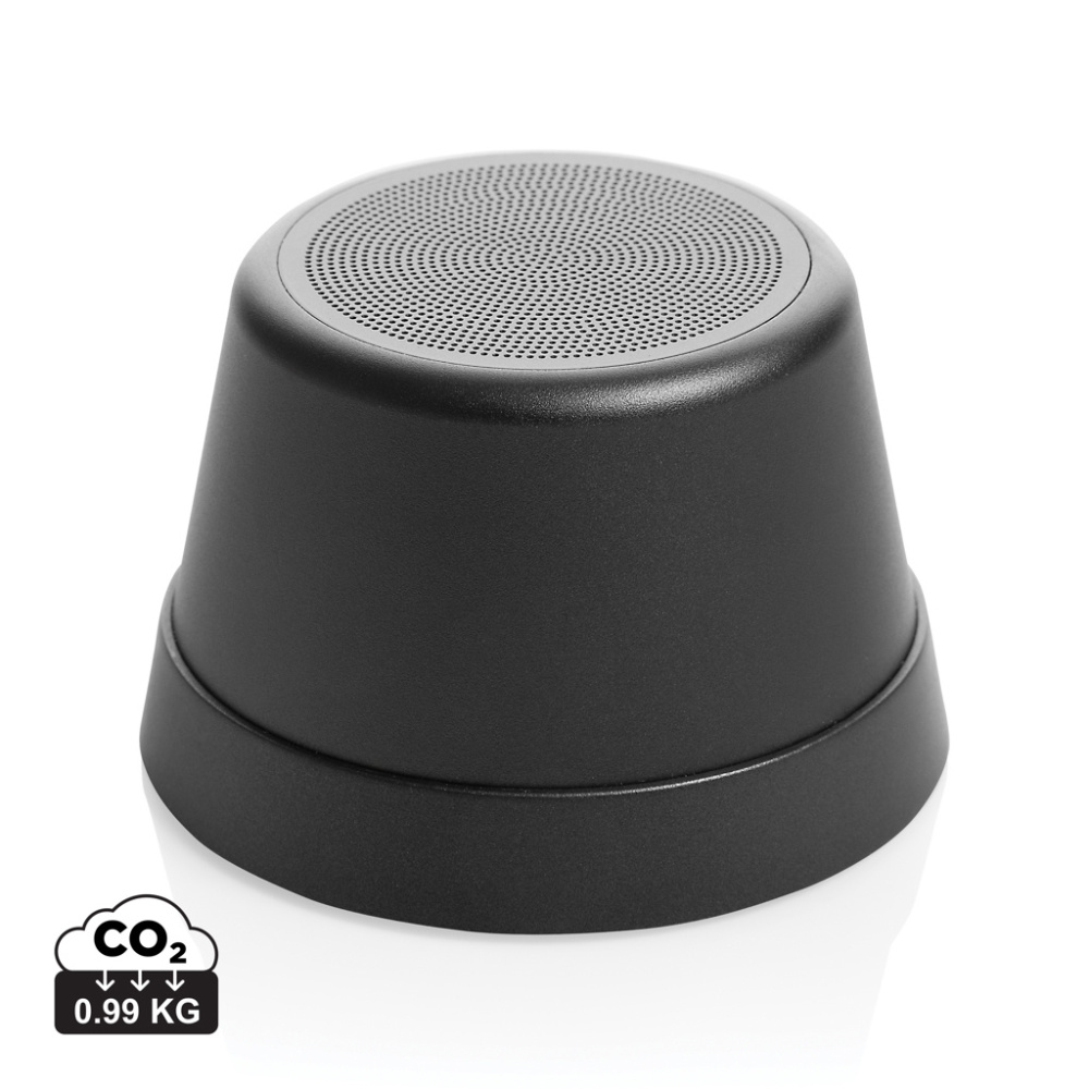Logo trade promotional giveaways image of: Nivio RCS recycled aluminum magnetic 5W Speaker