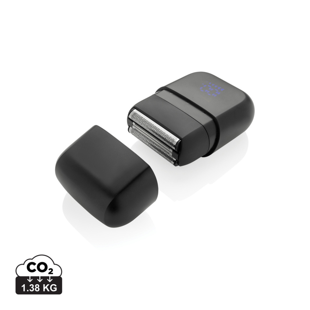 Logo trade promotional items image of: TrimBlade re-chargeable Travel Shaver IPX7