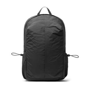 Logo trade promotional merchandise photo of: KENTO URBAN RCS recycled nylon 15.6 inch Backpack with front