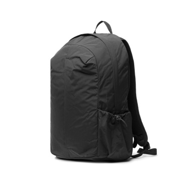 Logo trade business gifts image of: KENTO URBAN RCS recycled nylon 15.6 inch Backpack with front