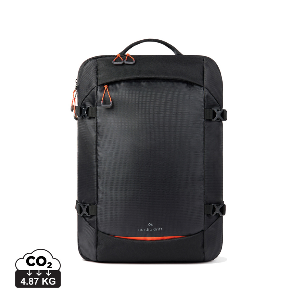 Logotrade business gift image of: Nordic Drift RCS Travelling backpack 25L
