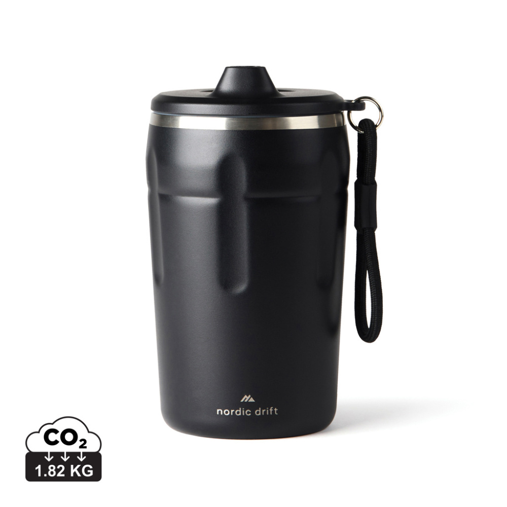 Logo trade promotional products image of: Nordic Drift Trail RCS Lockable And Leakproof Coffee Mug 350